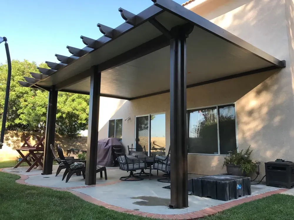 Solid Patio Covers in Keene CA